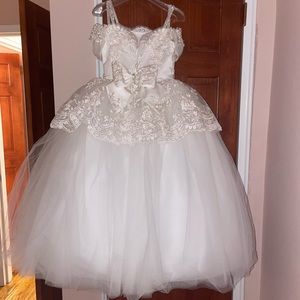 One of a kind First Holy Communion dress!